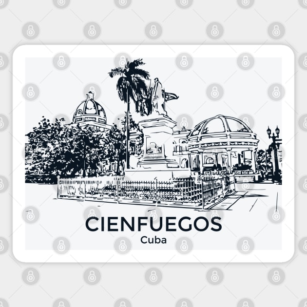Cienfuegos - Cuba Magnet by Lakeric